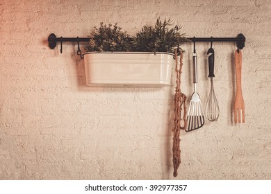 collection of vintage kitchenware