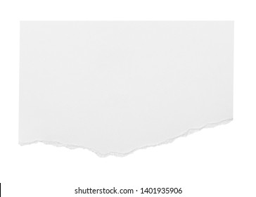 Collection White Ripped Pieces Paper On Stock Photo 1401935906 ...