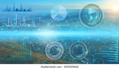 the collection of world data and its processing by artificial intelligence and the distribution of the Internet of things for successful business
