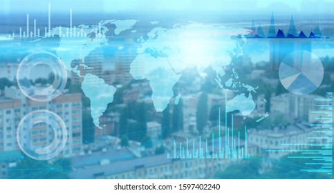 the collection of world data and its processing by artificial intelligence and the distribution of the Internet of things for successful business