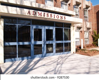 College Admissions Building