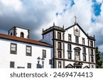 The College of Jesus Church in the Municipal Square of Funchal, Madeira, Portugal.