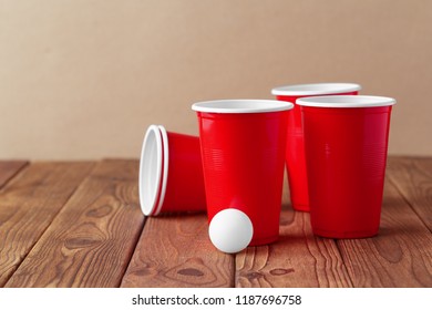 College Party Sport - Beer Pong