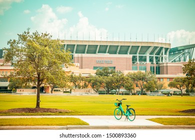 College Station, Texas, USA - 01 September 2019: Kyle Field On The Campus Of Texas A&M University ; Home Of The Aggies' American Football Team