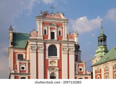 Collegiate church of Our Lady of Perpetual Help, Saint. Mary Magdalene and St. Stanisław Bishop (Poznan Fara) and Jesuits collegium in Poznan. Poland