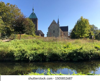 Collegiate Church of St Felicitas and the St. George's Church in Vreden, Germany