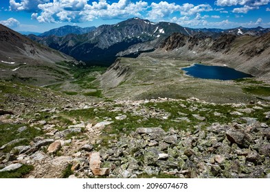 Collegiate Peaks In The Colorado Rockies