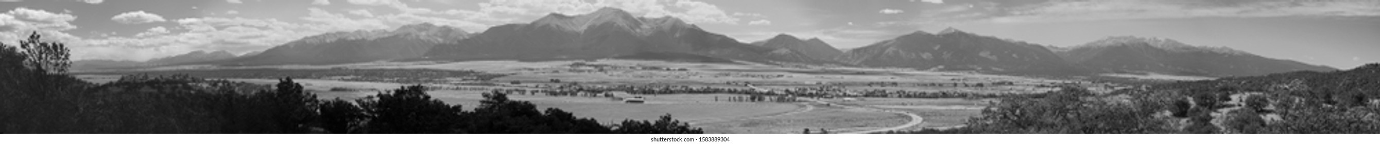 Collegiate Peaks Panorama Sawatch Range