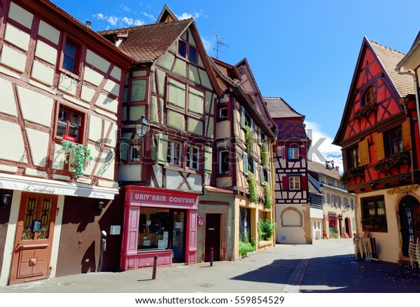 Colmar France August 21 Old Fachwerk Stock Photo (Edit Now) 559854529