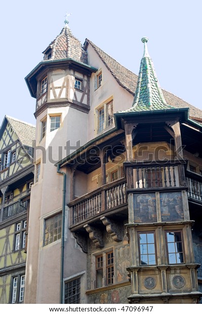 Colmar Hautrhin Alsace France Exterior Old Stock Photo Edit Now 47096947