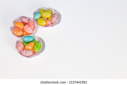 Colofrul  Easter Jelly Beans In  Paper Cups