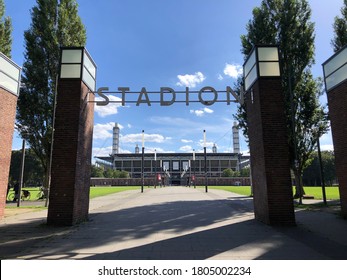 cologne football stadium from the outside - Shutterstock ID 1805002234