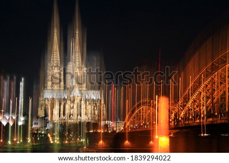 Similar – Image, Stock Photo Cologne Cathedral Night