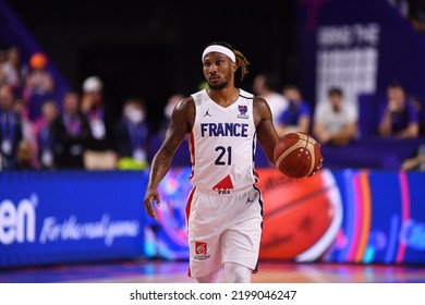 COLOGNE, GERMANY - SEPTEMBER 7, 2022: Andrew Albicy. The Basketball Match Of Eurobasket 2022 France Vs Slovenia