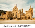 Colomares castle in Benalmadena, dedicated of Christopher Columbus - Spain