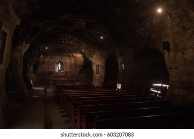 Zipaquirá - Colombia, 17th March. Cathedral Of The Salt On March 17th 2017.