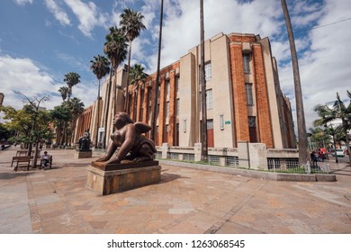 Medellín, Colombia: November 25 Of 2018: Museum Of Antioquia