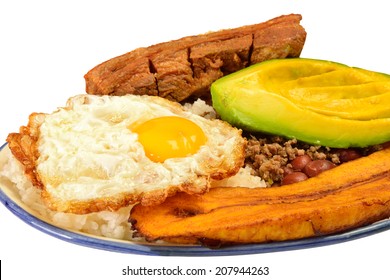 Colombian Cuisine. Bandeja Paisa.