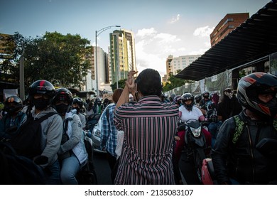 Colombian Students Take To The Streets Of Medellín To Protest Against The Government Of Iván Duque Márquez And Demand Higher Income For The Public University.  

November 2019.