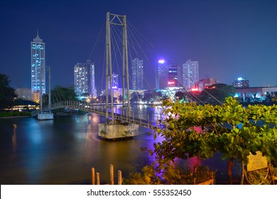 Colombo Beira Lake Skyline Modern Skyscrapers Stock Photo (Edit Now ...