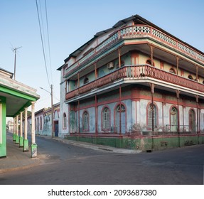 Colonial Building In Inhambane Mozambique