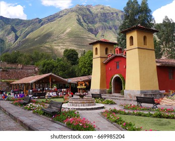 Colonial Church N Cuzco, Peru.