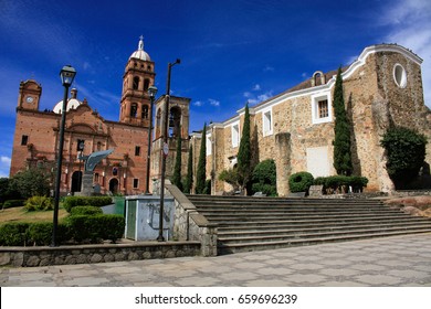 Colonial Church In Tapalpa Jalisco