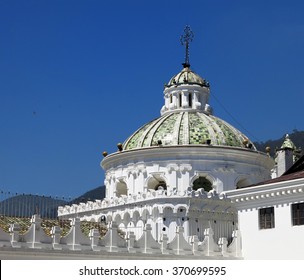 Colonial Quito Cathedral. Ecuador