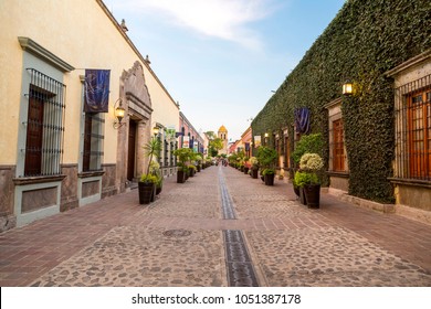 Colonial Street Of Tequila In Guadalajara Jalisco In Pais De Mexico