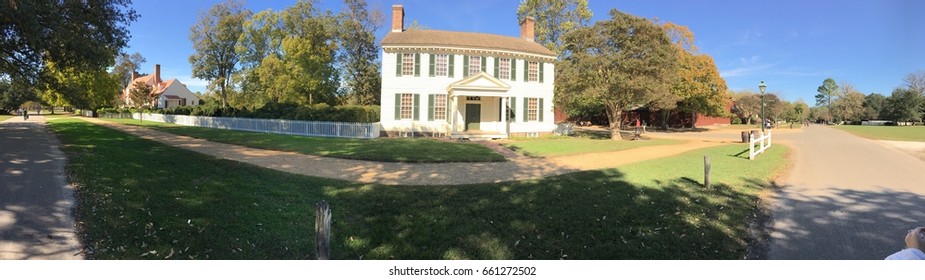 Colonial Williamsburg, Virginia Panoramic