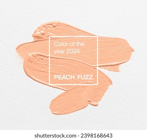 Color 2024 Peach Beige . 