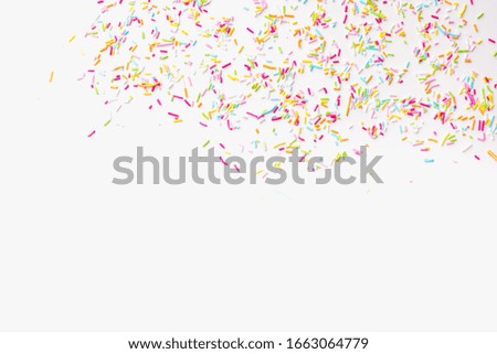 color background, Easter cake sprinkle, 
sprinkling
