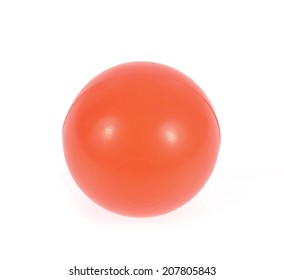 Color ball isolated on white background
