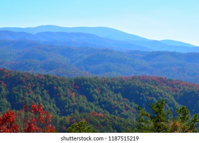 Color With Blue Smokey Mountains 