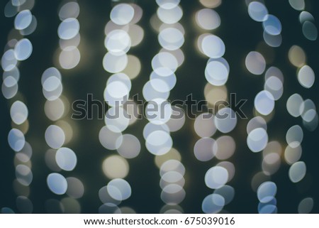 Color Blurred background : Bokeh lighting in city night light blur, Defocused background, abstract, dark tone.