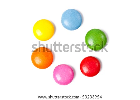 Similar – Image, Stock Photo Easter circle Colour wheel