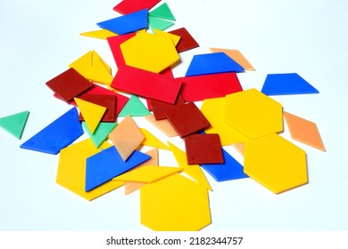 Color Chart Colorful School Supplies On Stock Photo 2182344757 ...