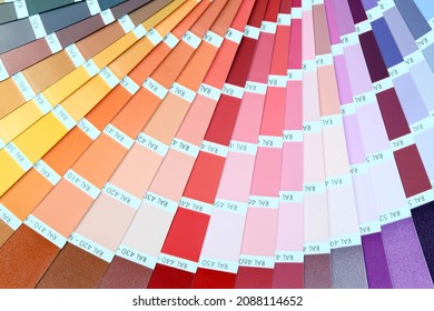 Color Chart And Color Range For Paints