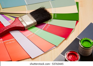 Color charts and paint tools