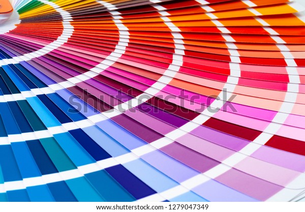 Color Fan Deck Samples Various Paint Stock Photo (Edit Now) 1279047349