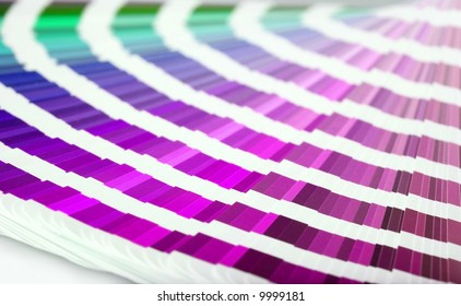 color guide close-up