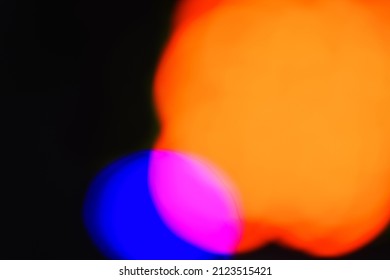 Color overlay on black background. Neon blur glow - Shutterstock ID 2123515421