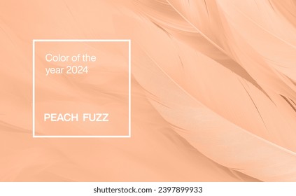 Color Peach for 2024 year