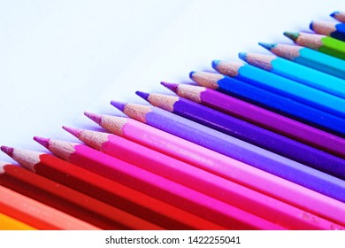 Color Pencils Isolated On White Background Png