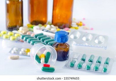 Color Pills Medical Bottle Stock Photo (Edit Now) 206378047