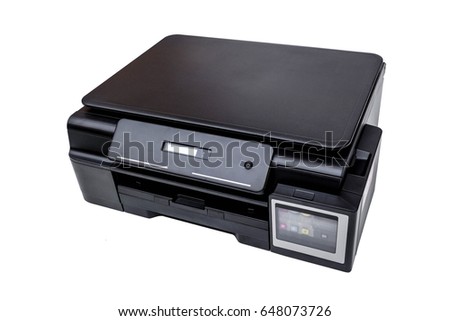 Color printer isolated