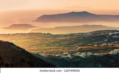 The Color Of Santorini Wine