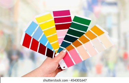 Color swatch. - Shutterstock ID 454301647
