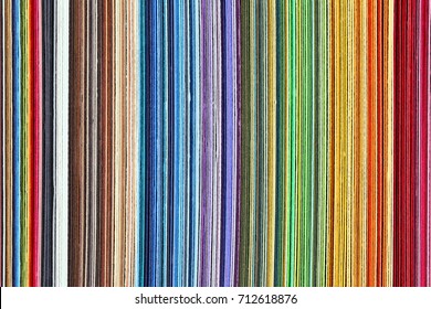 Color swatches book, rainbow sample color catalog 