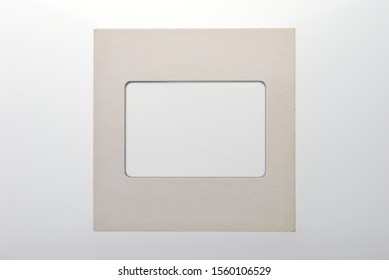 color transparency slide frame, blank